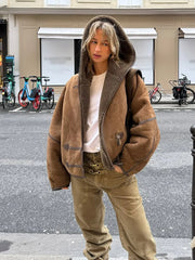 Hooded Bomber Jacket