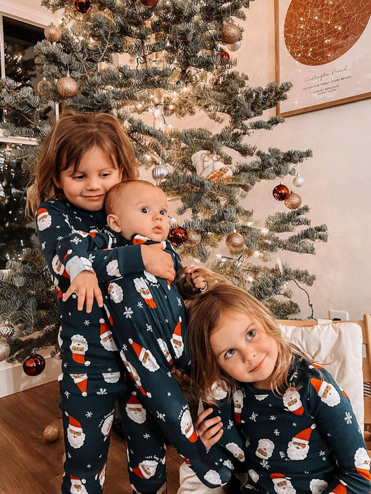 Santa Hooded Family Onesies