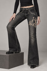Y2K Style Vintage Denim Pants