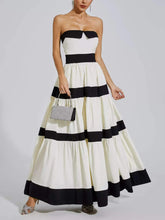 Colorblock Striped Dres