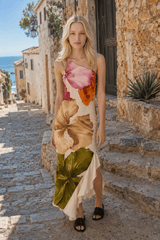 Asymmetrical Neck Relaxed Vacation Dress