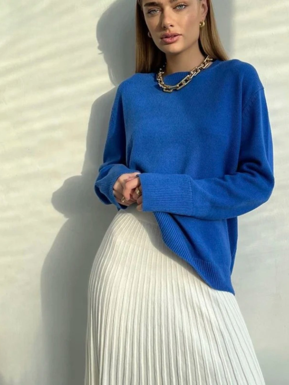 Hirsionsan Autumn Winter Cashmere Sweater