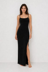 Knit Cami Slim Backless Sexy Sweater Dress