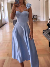 French Lace Floral Midi Dress