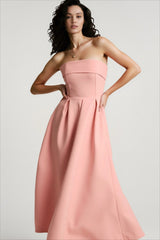 Bandage Strapless Party Dress