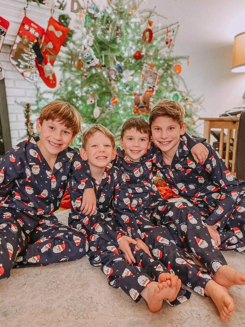 Santa Hooded Family Onesies
