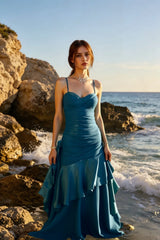 Longline Elegant Slip Dress