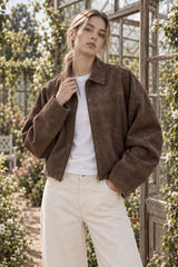 Elegant Bat Sleeve Jacket