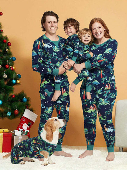 Christmas Dinosaur Family Pajama Set