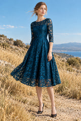 Slim Lace Casual Party Dress