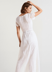 Sheer V Neck Bodycon Maxi Dress