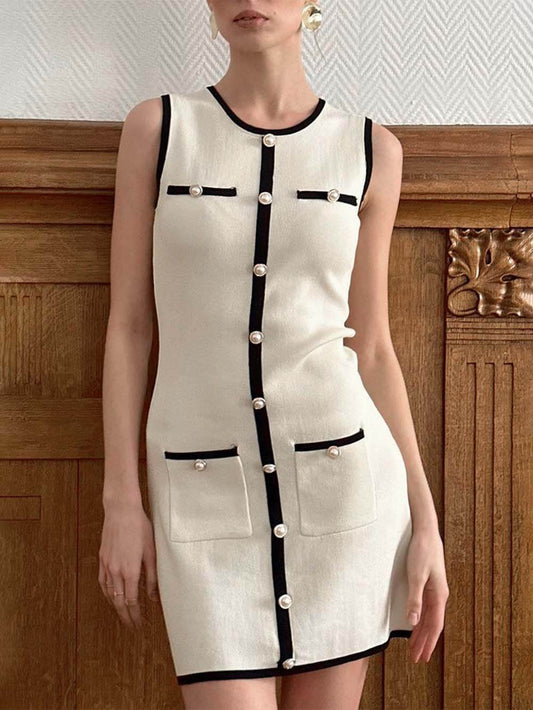 Elegant Sexy Knit Dress
