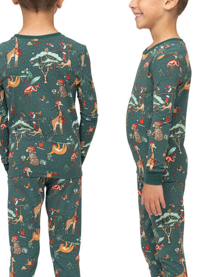 Cute Animal Matching Family Christmas Pajamas