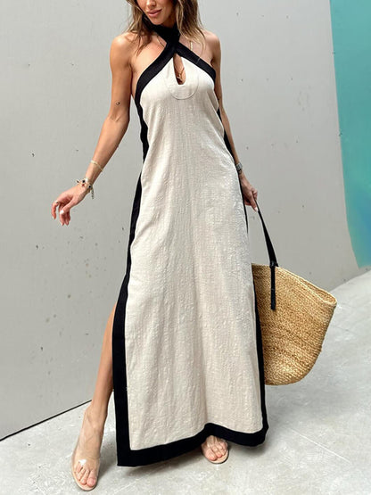 Fashion Color-block Dress