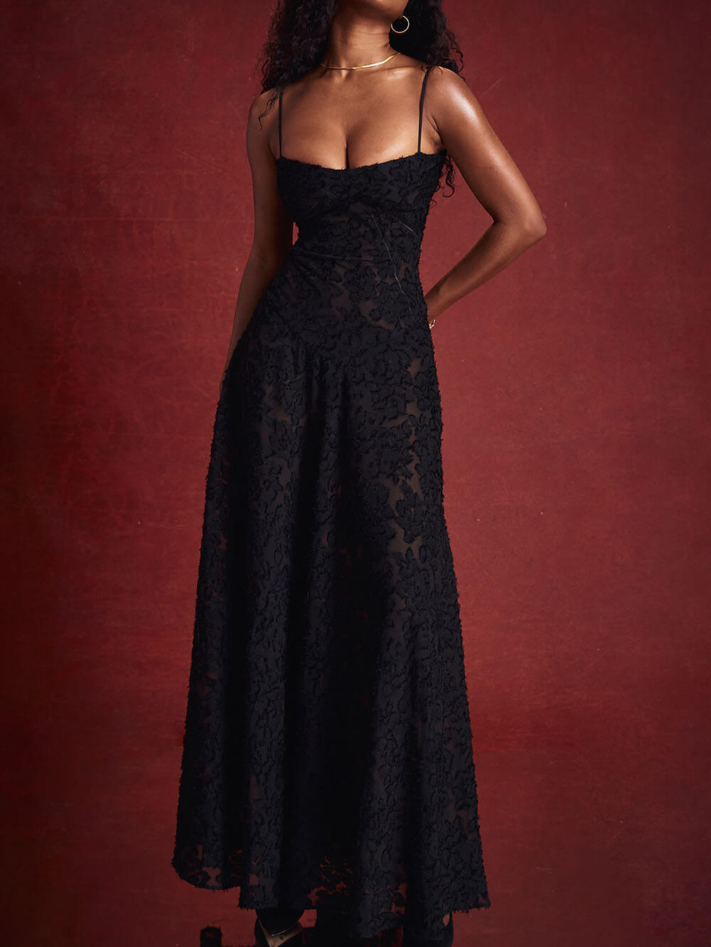 Sleeveless Backless Cami Dress
