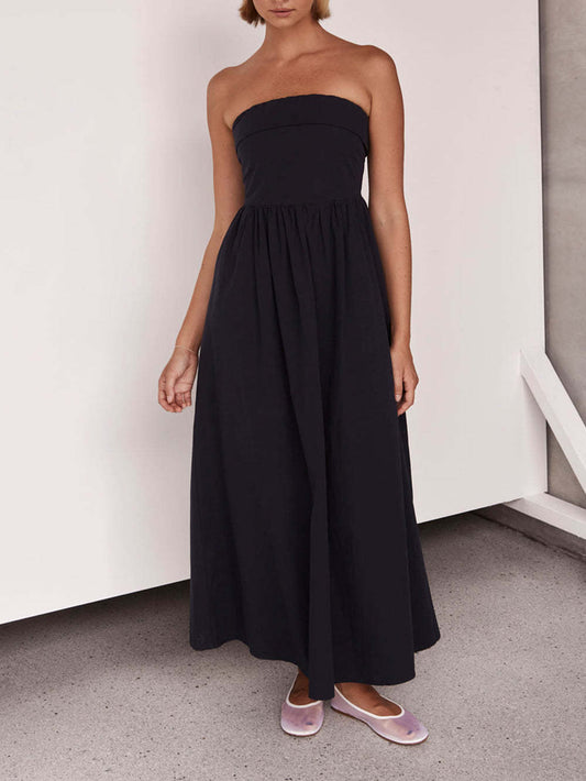 Off-Shoulder Corset Waist Dress