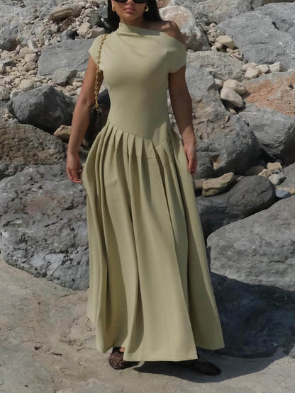 Elegant Fashionable High-Waist Dress