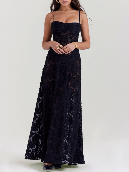 Sleeveless Backless Cami Dress