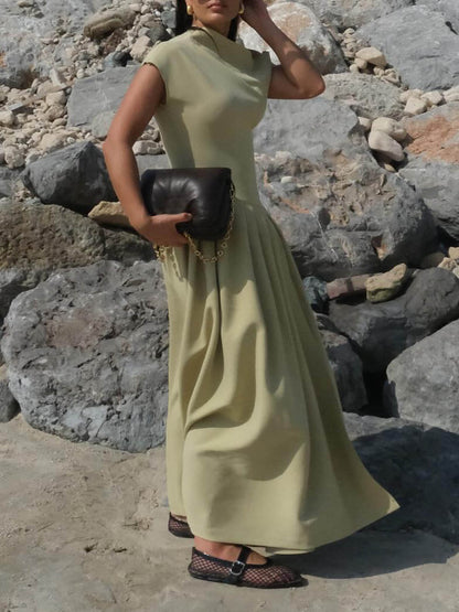 Elegant Fashionable High-Waist Dress