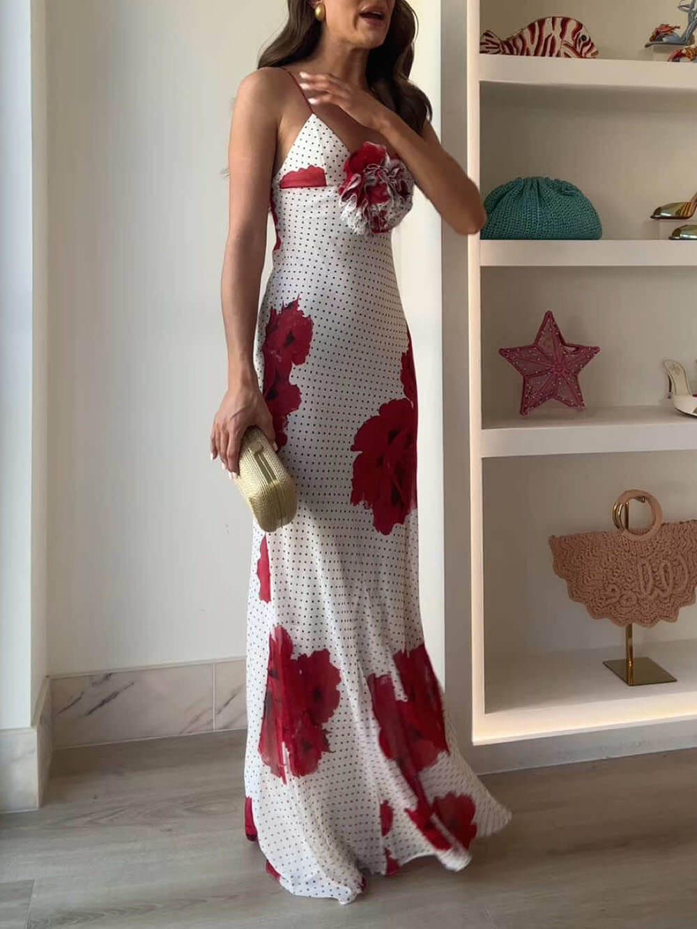 Floral Cami Bodycon Dress