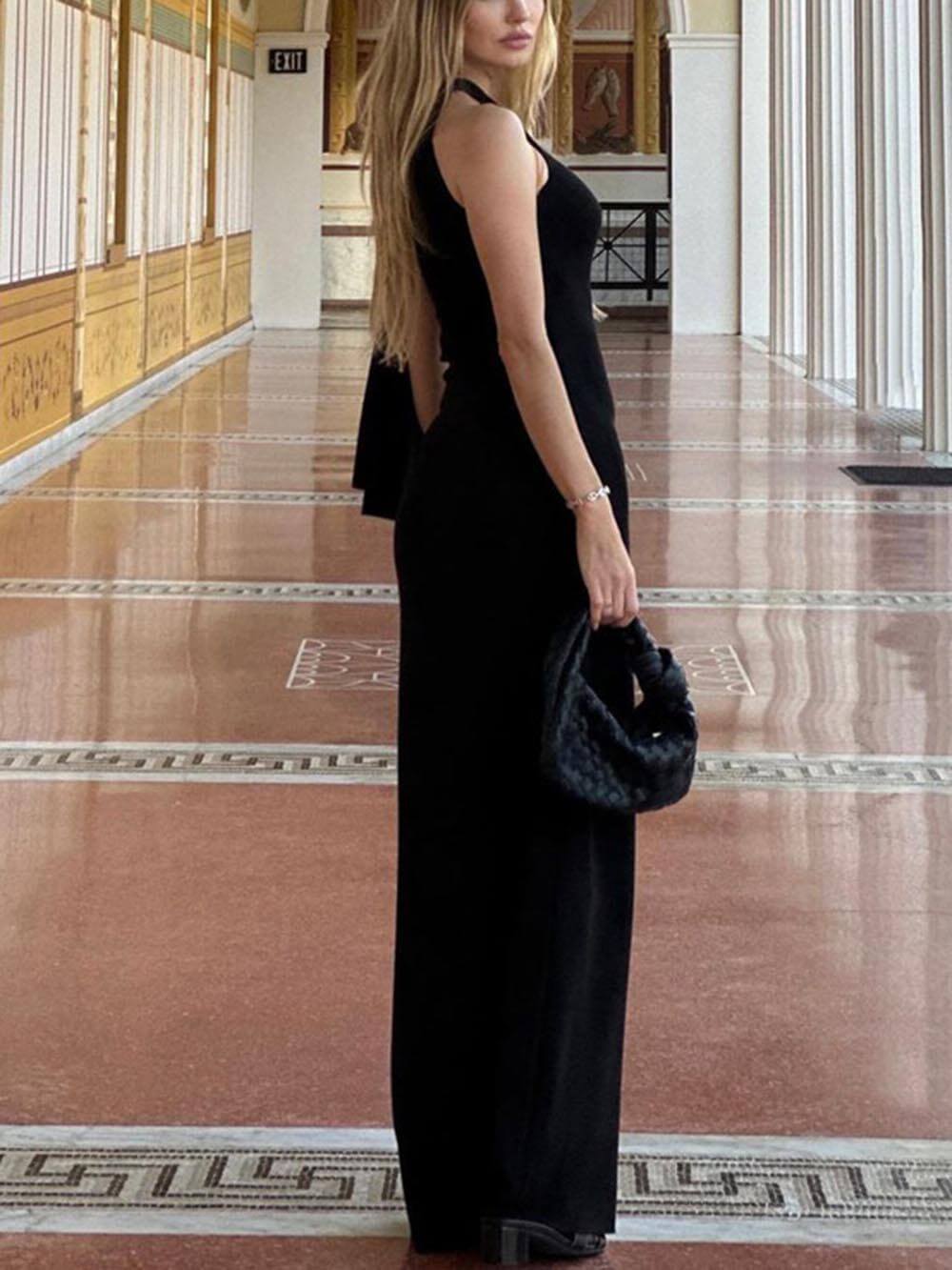 Casual Sexy One-Shoulder Bodycon Dress