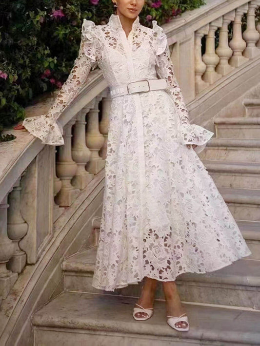 Sexy Lace Maxi Dress