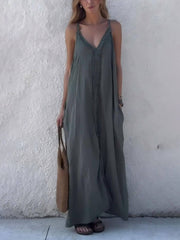 Strapless Loose Fit Vacation Dress