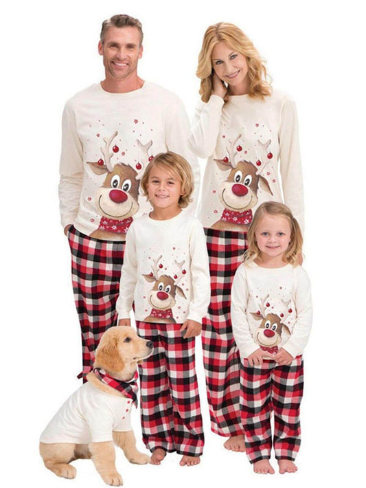 Christmas Elk Family Pajama Set