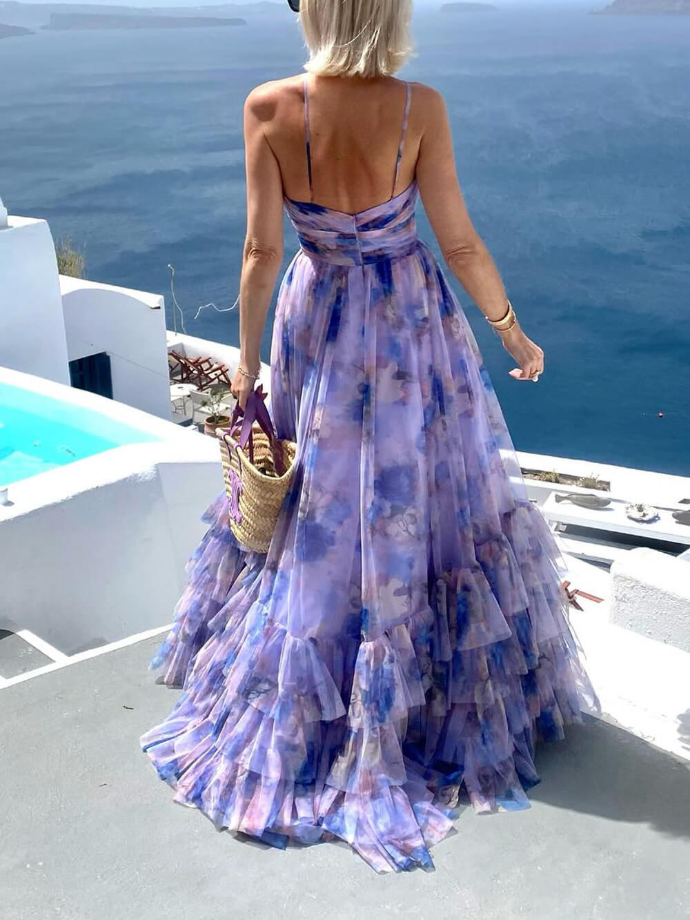 French Dopamine Chic Cami Dress