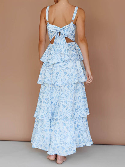 Printed Floral Cami Dress