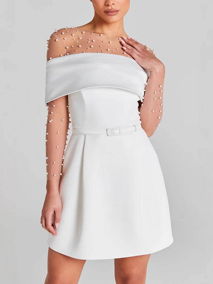 Long Sleeve Beaded Jumpsuit