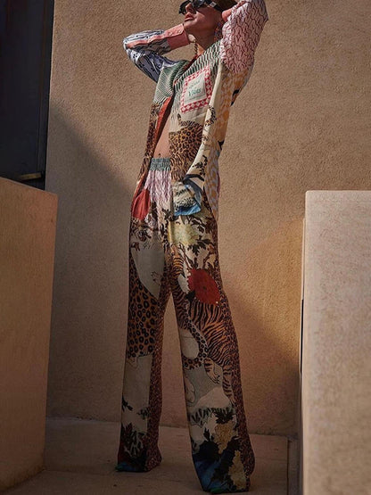 Tropical Jungle Tiger Print Shirt