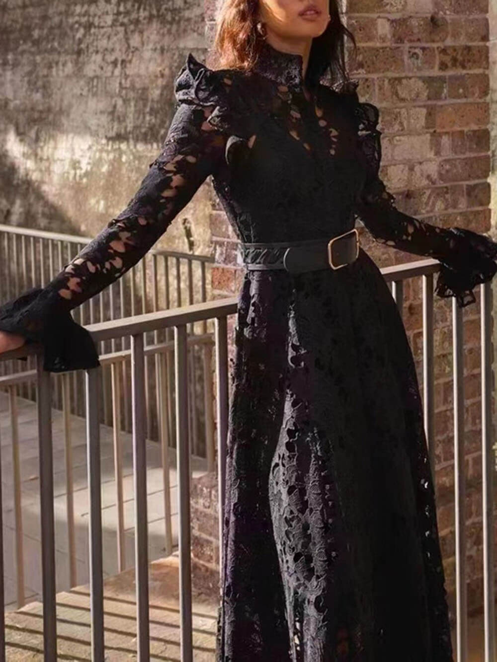 Sexy Lace Maxi Dress