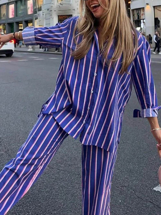Striped Button Down Shirt