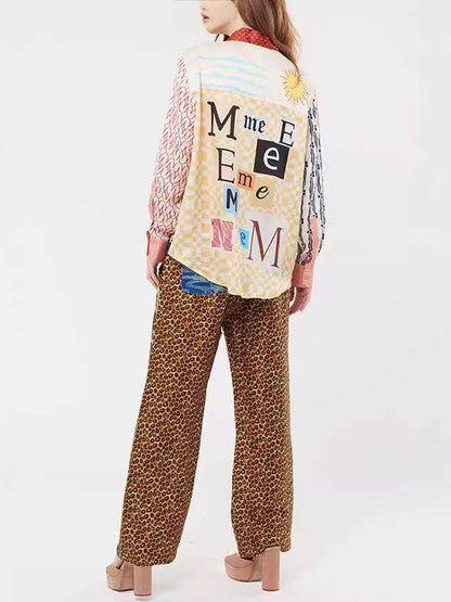 Tropical Jungle Tiger Print Shirt