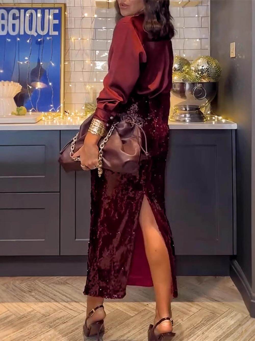 Sequin Party Mini Skirt