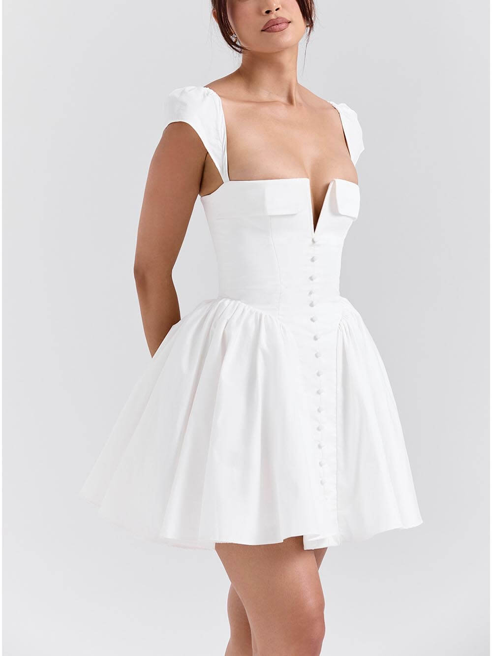 Slimming Minimalist Chic Mini Skirt