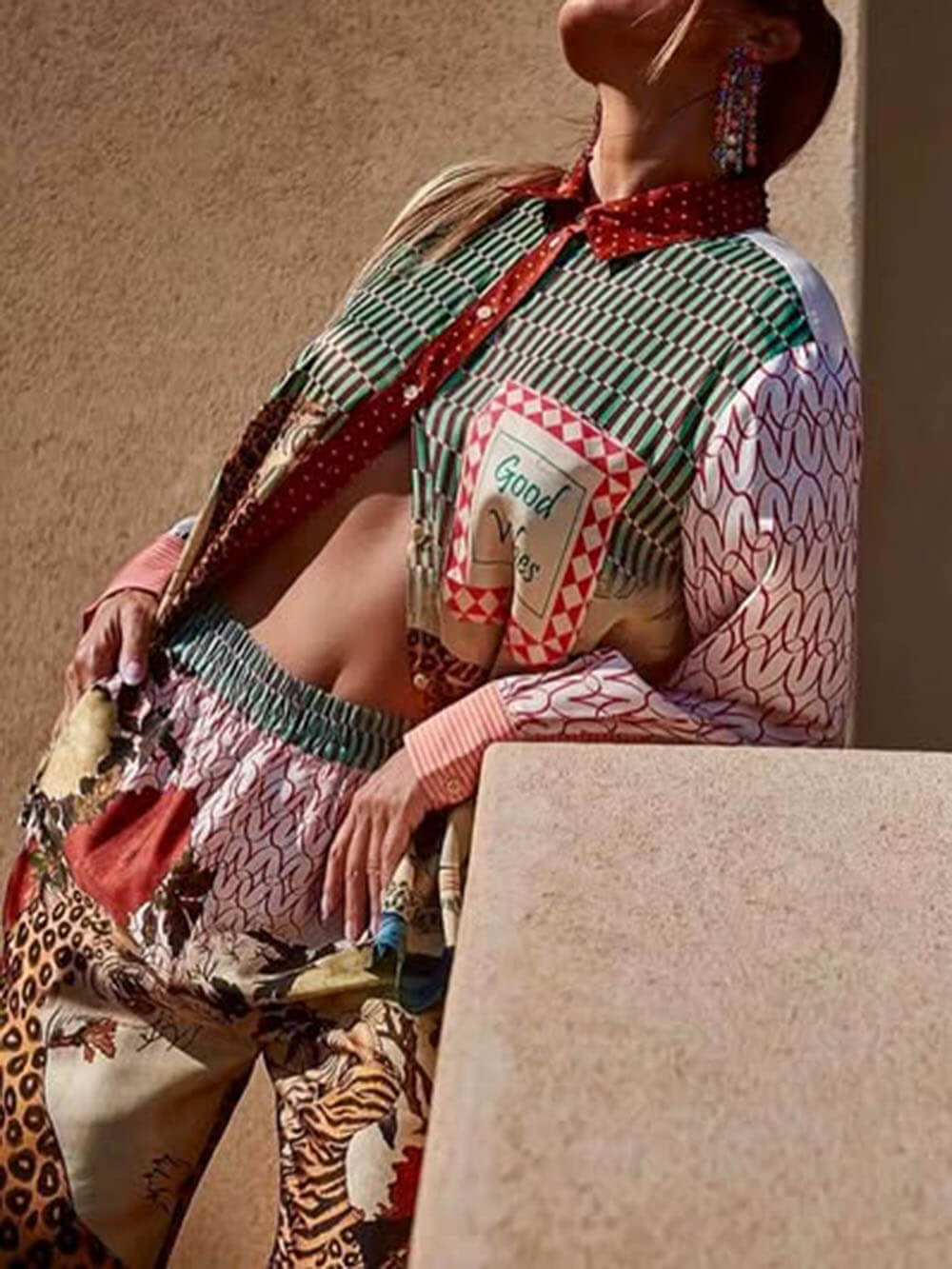 Tropical Jungle Tiger Print Shirt