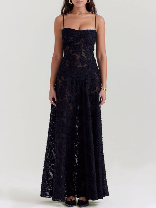 Sleeveless Backless Cami Dress