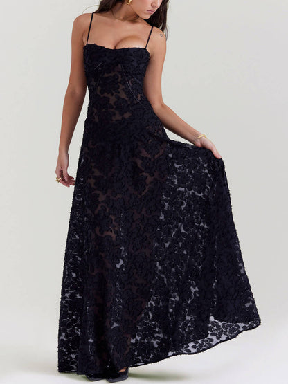 Sleeveless Backless Cami Dress