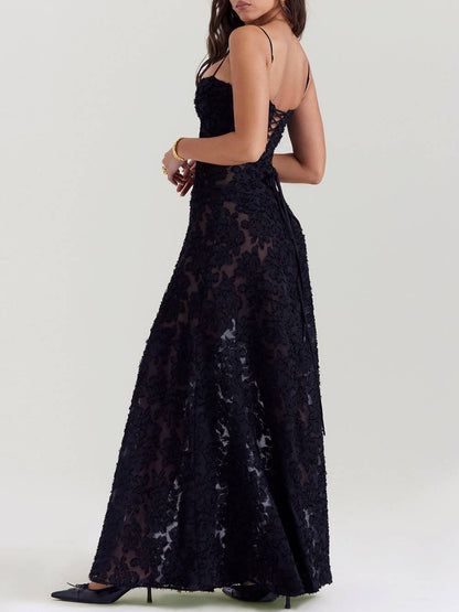 Sleeveless Backless Cami Dress
