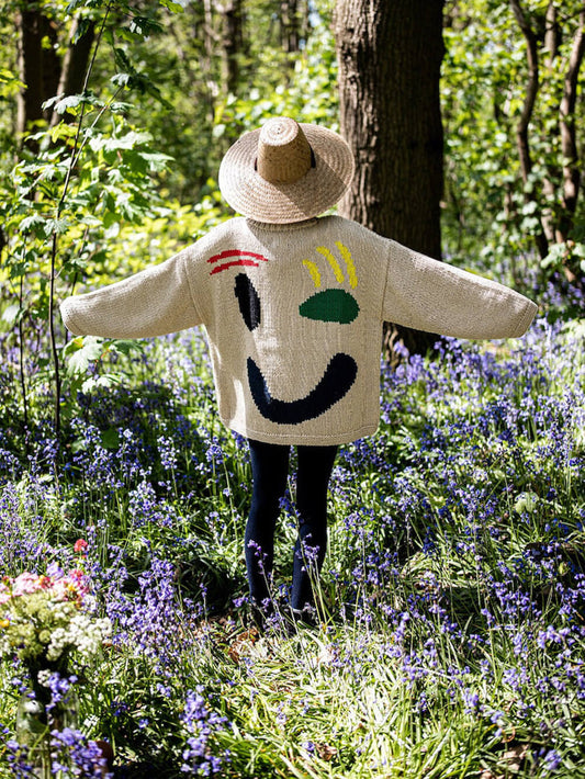 Feel Good Slogan Knit Sweater