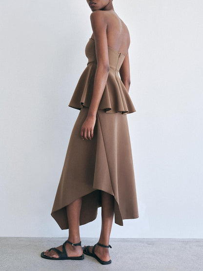 Classic Pleated Bandeau Top