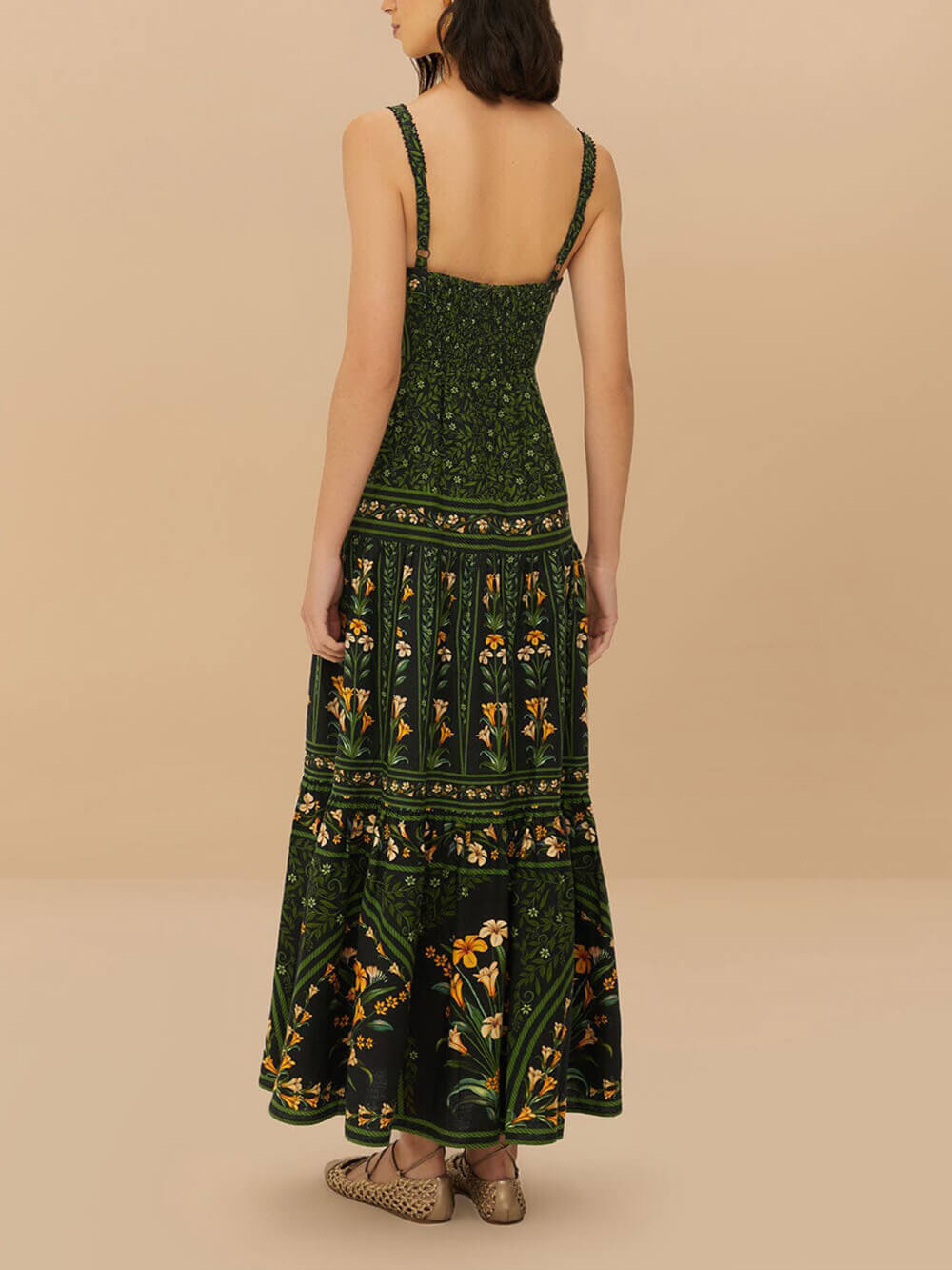 Sexy Printed Strappy Dress