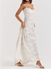 French-Inspired Lace Cami Dress