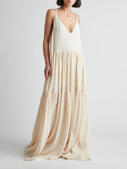 Ruched Asymmetrical Dress