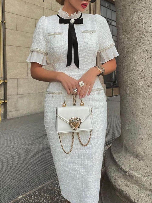 Elegant Bow Dress