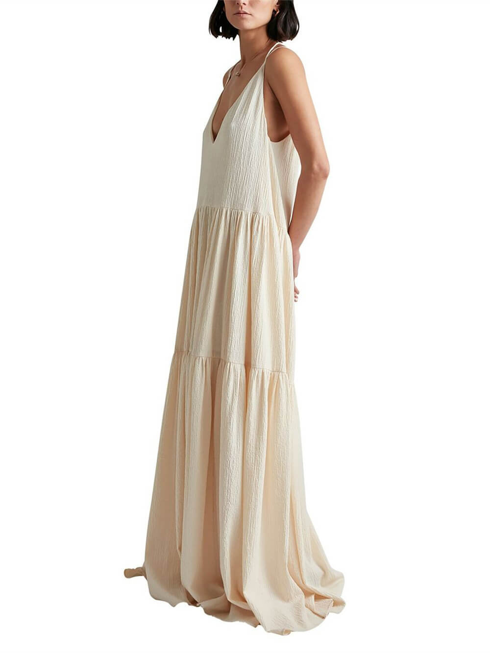 Ruched Asymmetrical Dress