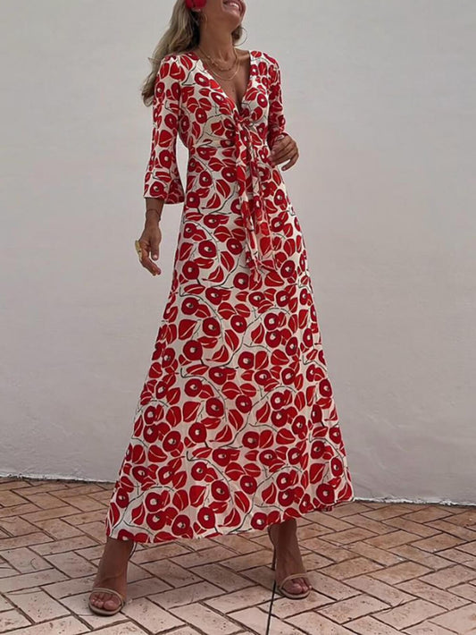 Elegant Off-Shoulder Pocket Dress