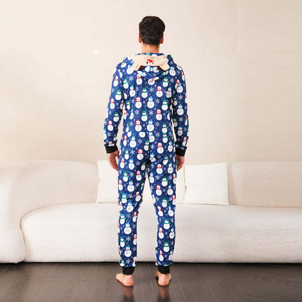 Snowman Print Matching Family Onesies